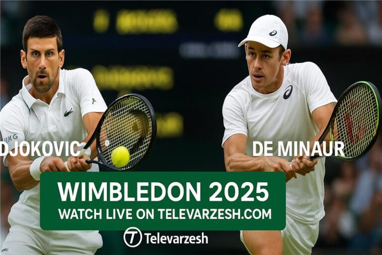 Djokovic vs De Minaur – Wimbledon Showdown Live