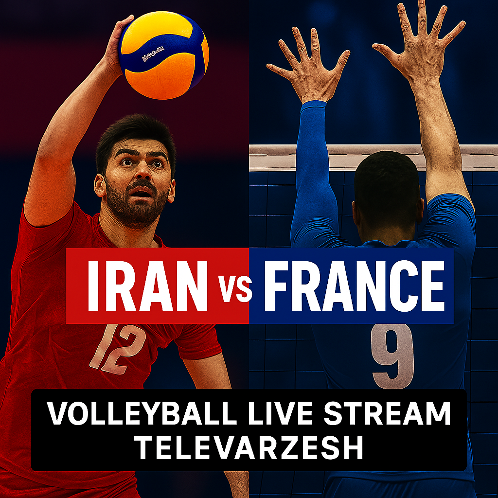 Iran vs France Volleyball