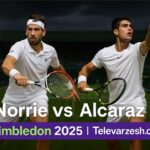 Norrie vs Alcaraz – Wimbledon 2025 Live on Televarzesh