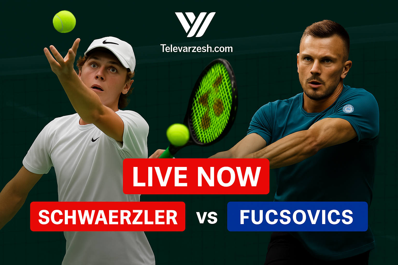 Schwaerzler vs Fucsovics | Tennis Live Stream Televarzesh