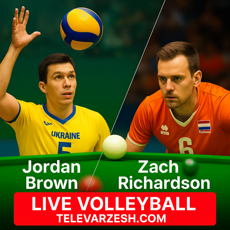 Ukraine vs Netherlands - Live Volleyball Match
