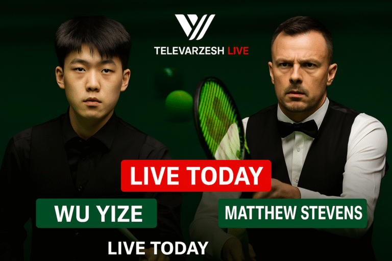 Wu Yize vs Matthew Stevens – Snooker Live on Televarzesh