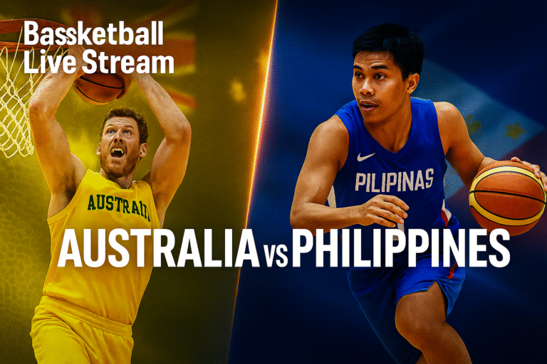 Australia vs Philippines – Basketball Live Stream
