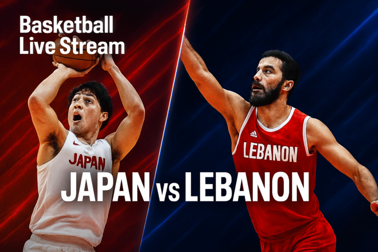 Japan vs Lebanon | Basketball Live Stream Televarzesh
