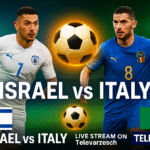 Israel vs Italy Live Stream | Football on Televarzesh