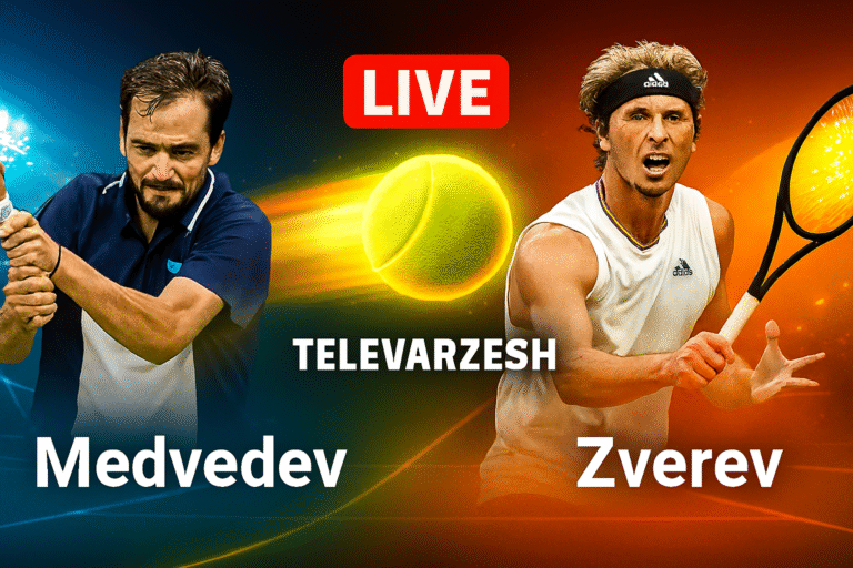 Medvedev vs Zverev | Tennis Live Stream Televarzesh