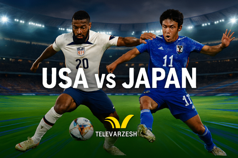 USA vs Japan Live Stream | Televarzesh Football