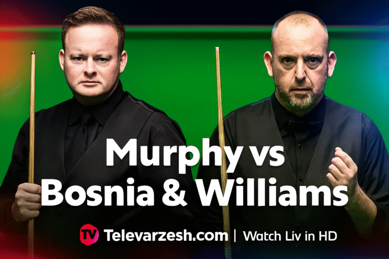 Murphy vs Williams – Snooker Live Stream on Televarzesh