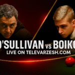 O’Sullivan vs Boiko – Snooker Live Stream Televarzesh