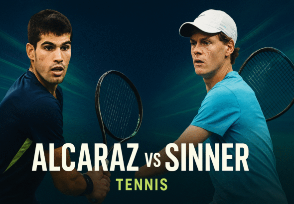 Alcaraz vs Sinner – Tennis Live Stream on Televarzesh