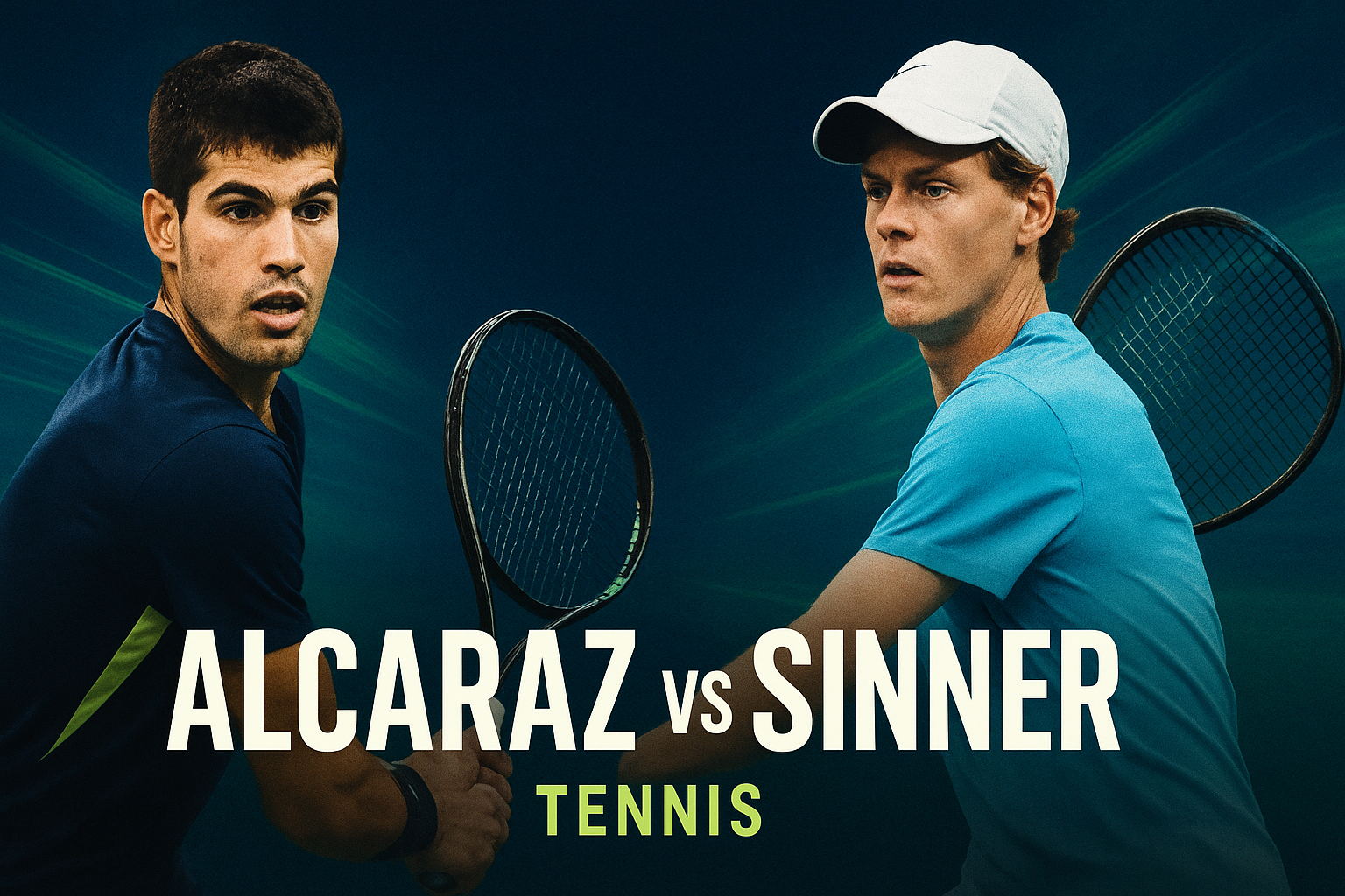 Alcaraz vs Sinner – Tennis Live Stream on Televarzesh