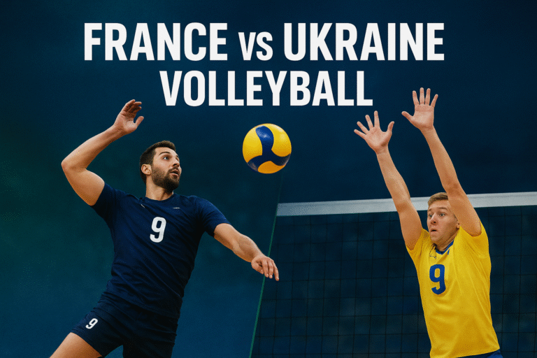 France vs Ukraine Volleyball – Live Stream & Match Preview