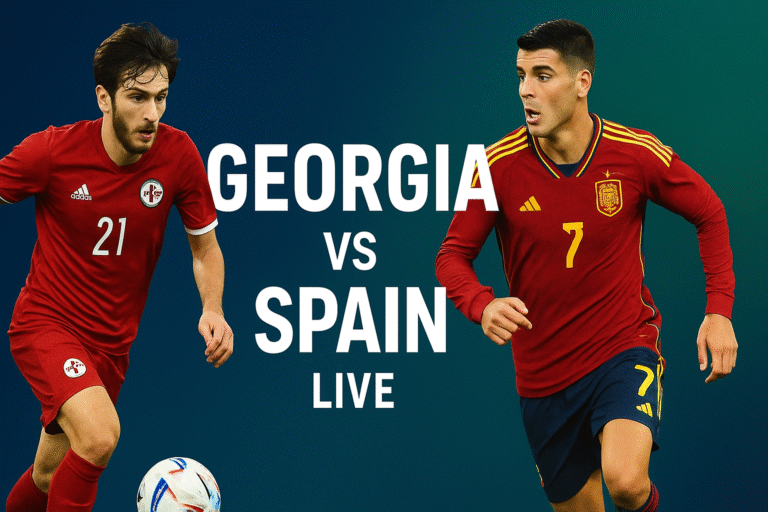 Georgia vs Spain Live Stream | Football Televarzesh