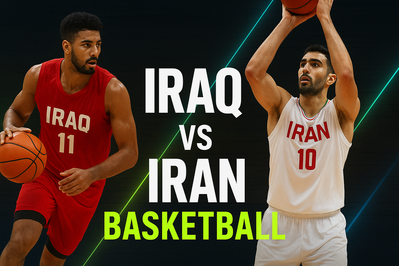 Iran vs Iraq Basketball – Live Stream & Match Preview