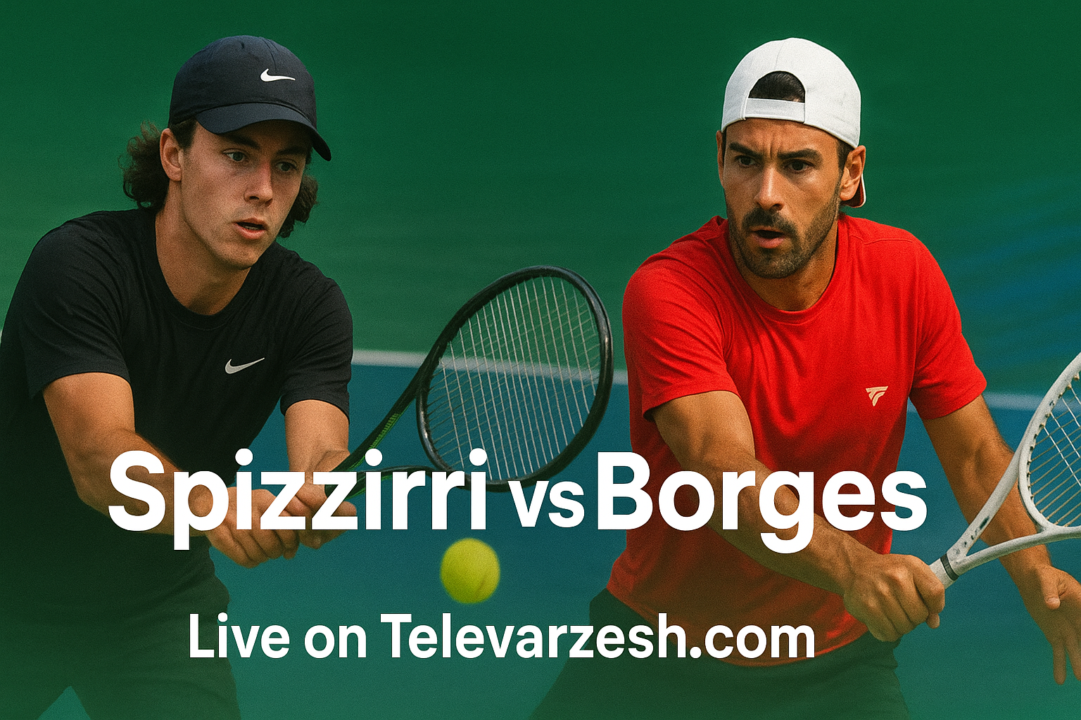 Spizzirri vs Borges – Tennis Live Stream | Televarzesh
