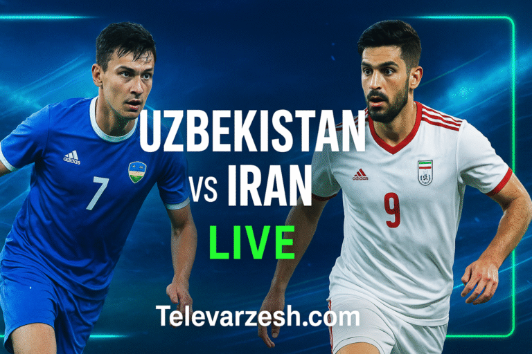 Uzbekistan vs Iran Live Stream | Watch on Televarzesh