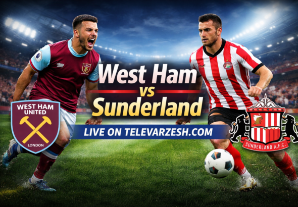 West Ham vs Sunderland – Football Live Stream on Televarzesh