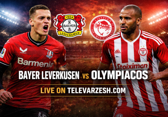 Bayer Leverkusen vs Olympiacos Live Stream – Watch on Televarzesh