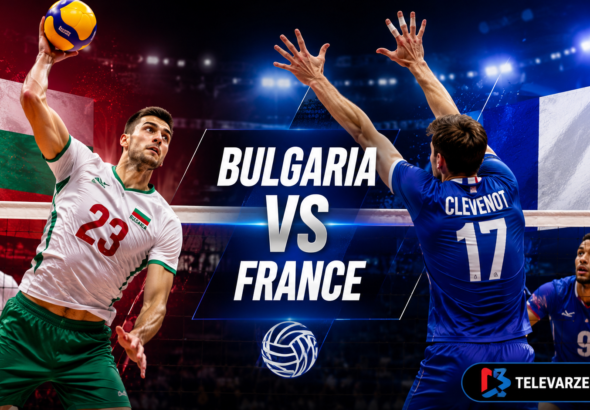 Bulgaria vs France Volleyball Live Stream | Televarzesh