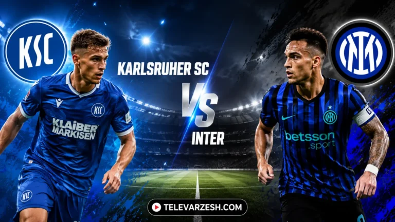 Karlsruher SC vs Inter Live Stream | Televarzesh