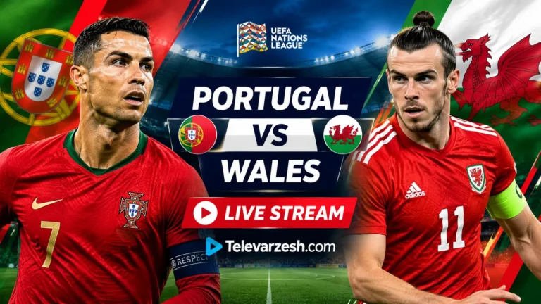 Portugal vs Wales Live Stream | Televarzesh