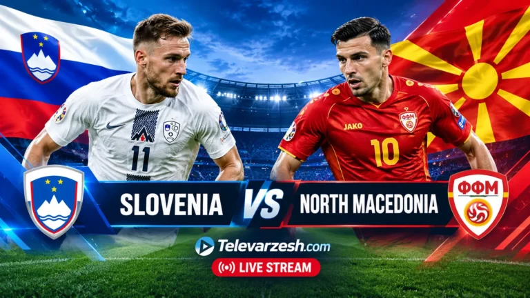 Slovenia vs North Macedonia | Live Football