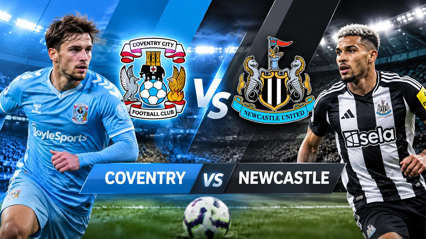 Coventry vs Newcastle: Football Live Stream on Televarzesh